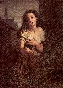 Merle, Hugues A Beggar Woman oil painting artist